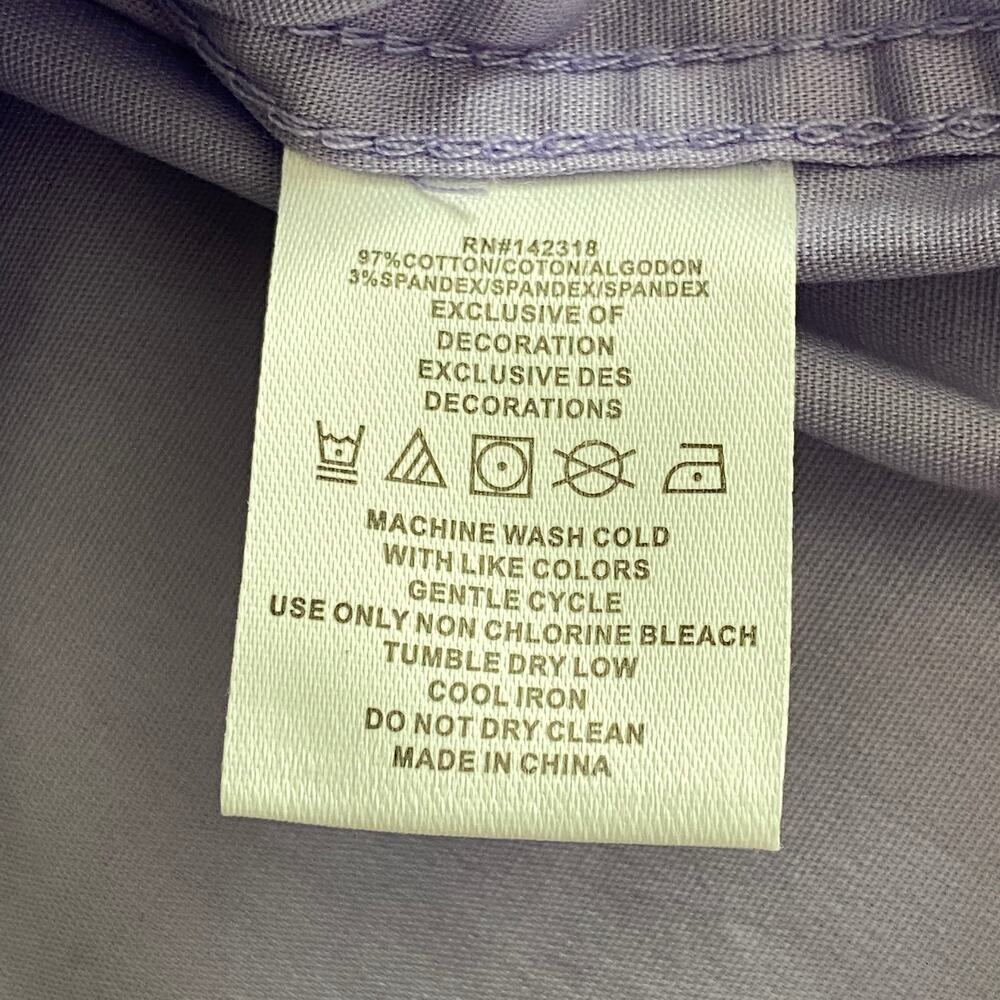 Nick Graham Shirt Men's Small 14.5-15 32/33 Shirt & Tie Lavender Modern Fit NEW - Picture 10 of 13